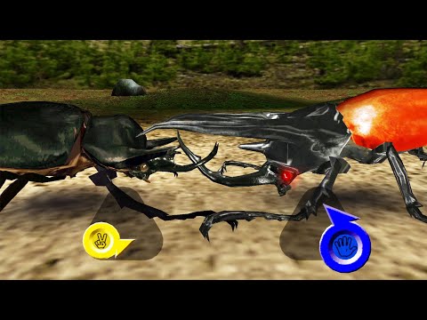 アーケード] 甲虫王者ムシキング - アクティオンゾウカブト VS 改造