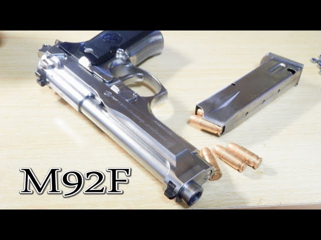 Finally completed! Marushin Assembled Model Gun Beretta M92F - YouTube
