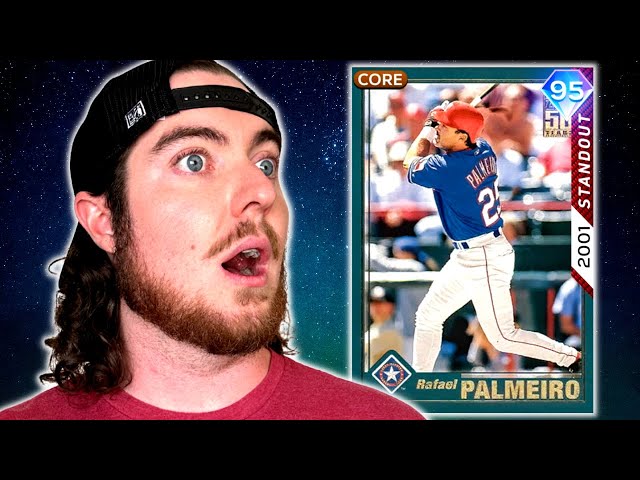I DEBUT NEW LEGEND *95* RAFAEL PALMEIRO IN MLB THE SHOW 24! - YouTube