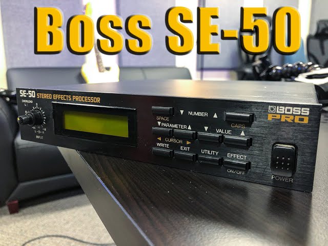 Boss SE50 DEMO - YouTube