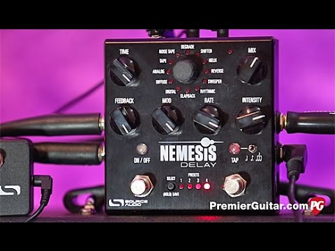 Review Demo - Source Audio Nemesis Delay - YouTube