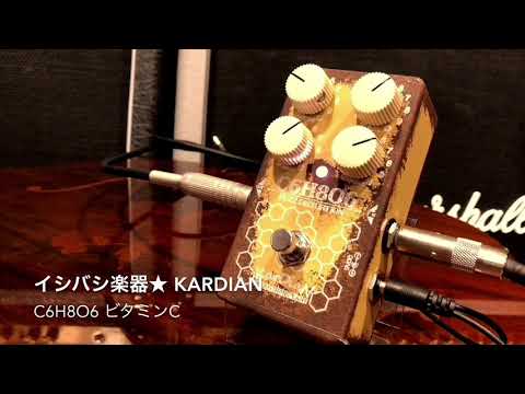 KarDian / C6H8O6 ビタミンC 【ファズ】【イシバシ楽器梅田店】 - YouTube