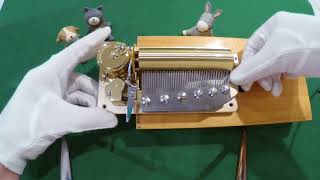 星に願いを/L Harline【F03】 50弁オルゴール 生録音 日本電産