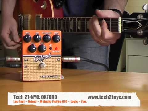 Tech 21•NYC: OXFORD - Direct to sound card with Les Paul