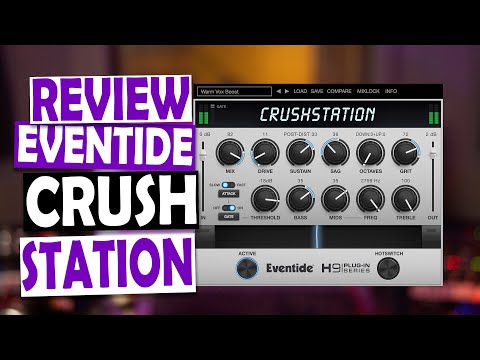 Eventide Crush Station - Distortion Plugin Review - YouTube