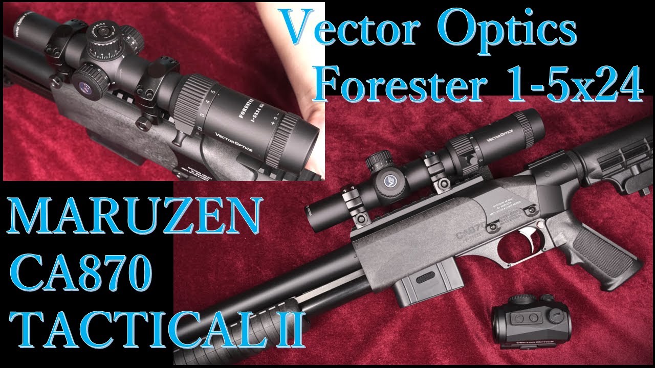 Maruzen CA870 タクティカルⅡ & Vector Optics スコープ Forester 1