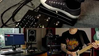 AX8 fw 7 and Fractal EV-1 expression pedal - YouTube