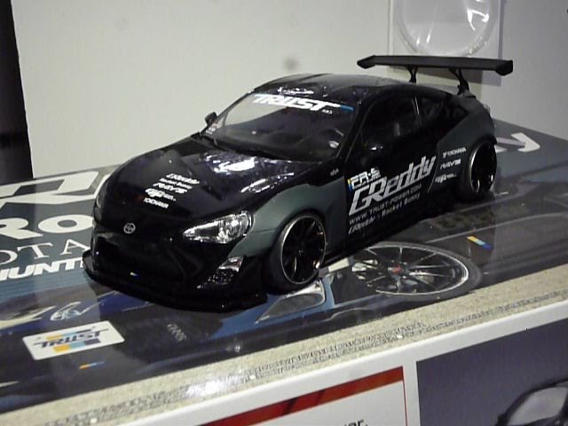 プラモ屋店長が組んでみたレビュー アオシマ 1/24 GReddy&Rocket Bunny