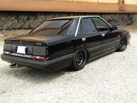 T-GARAGE店長がキットレビュー＆製作 フジミ 1/24 峠 7Th スカイライン