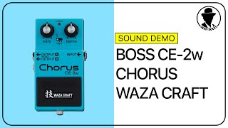 BOSS CE-2W | Sound Demo (No Talking) - YouTube