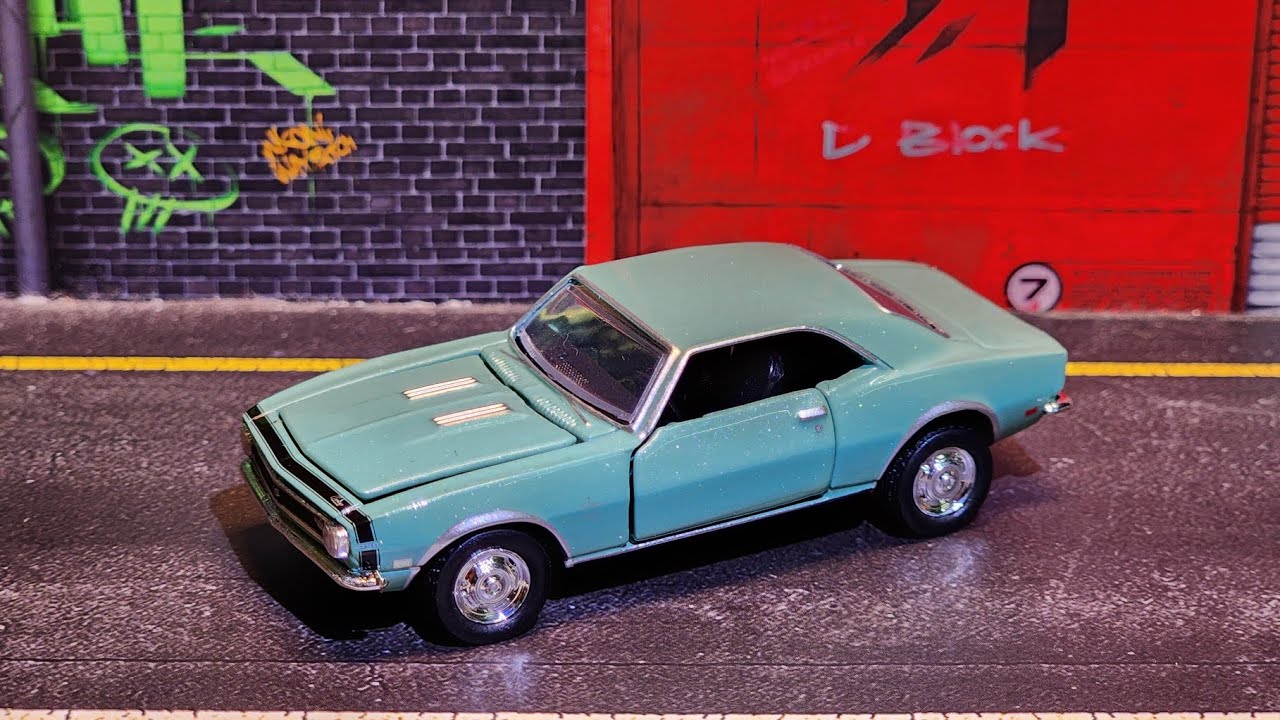 1968 Chevrolet Camaro SS 350 - M2 Machines - Unboxing. - YouTube