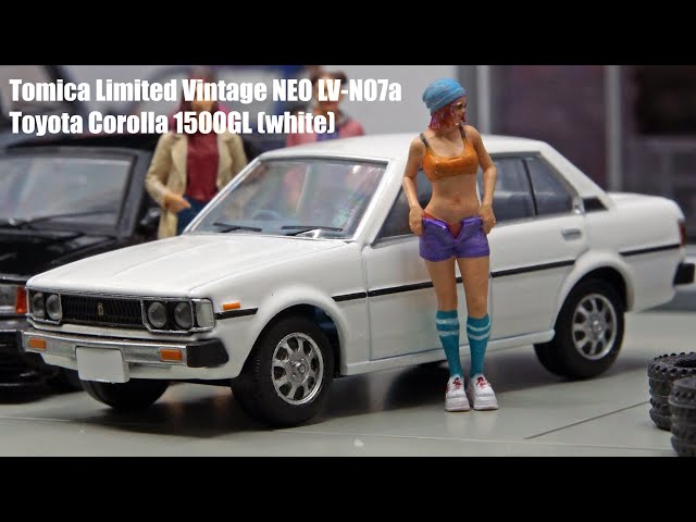 Tomica Limited Vintage NEO LV-N07a Toyota Corolla 1500GL (white