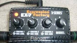 DigiTech EX-7 Expression Factory Guitar Multi Effects Pedal - What