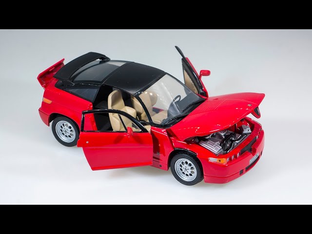 Review Alfa Romeo SZ by Leo Models 1:24 - YouTube