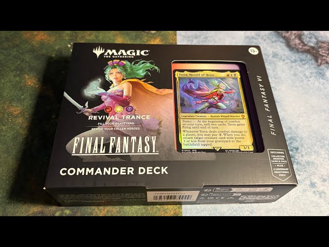MtG Final Fantasy VI Revival Trance Commander Deck! - YouTube