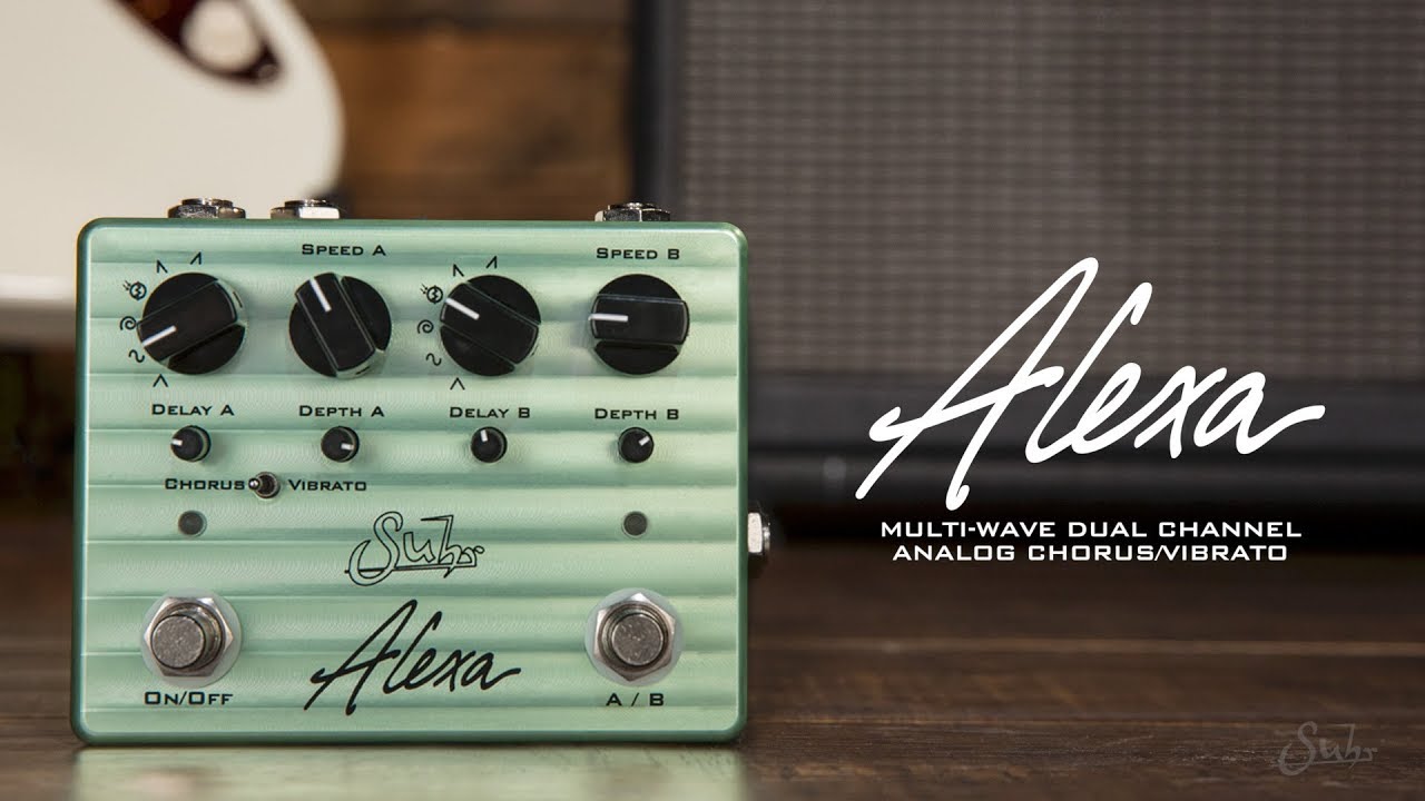 SUHR ALEXA MULTI-WAVE DUAL CHANNEL ANALOG CHORUS/VIBRATO - YouTube