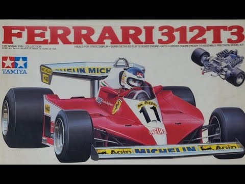 Ferrari 312T3 1:20 Scale Tamiya #GC-2010 -Model Kit Build & Review