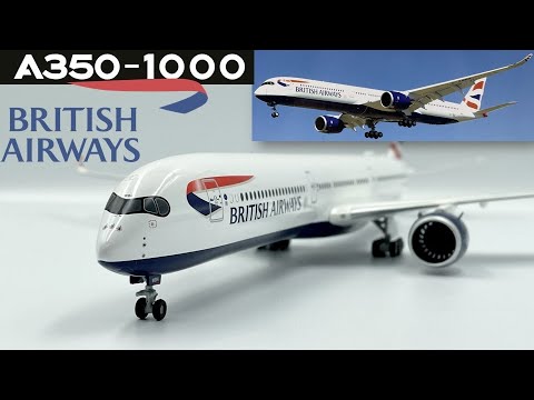 A350-1000 XWB British Airways G-XWBA HERPA 570572 1/200 aircraft
