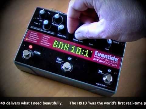 Eventide Pitchfactor: Part 1 - H910/H949 - YouTube