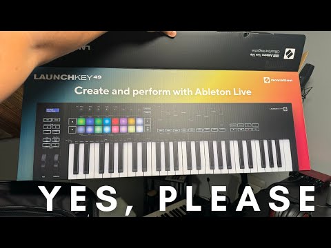 Novation Launchkey 49 MK3 + Ableton 12: Casual Unboxing & Chat