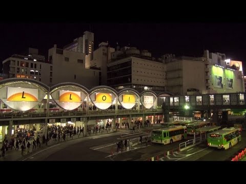 東急東横線渋谷駅 地上から地下へ ～前編～ - YouTube