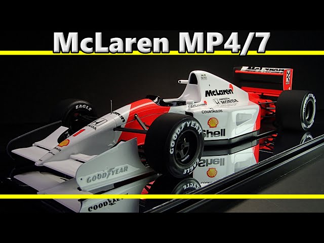 McLaren MP4/7 HONDA / TAMIYA 1/20 Formula1 / Scale Model / Ayrton
