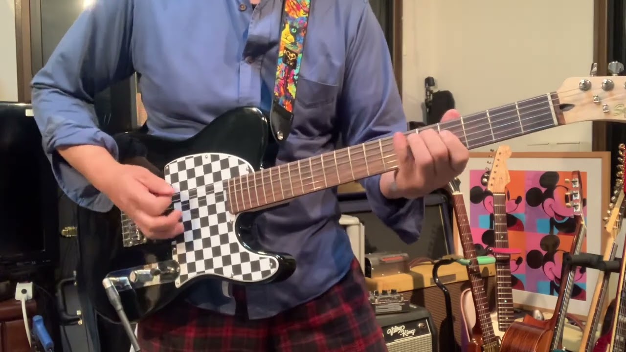 Squier Avril Lavigne model（推定三万円ギター）をアンプ直でハード