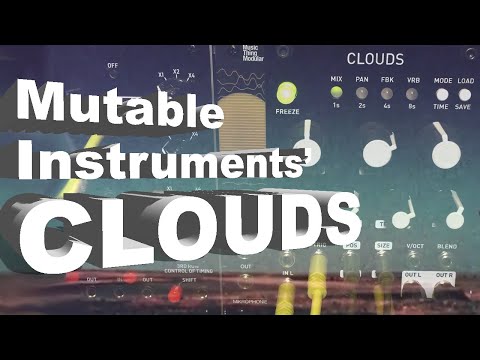 Mutable Instruments CLOUDS clone (Parasite firmware) & Behringer