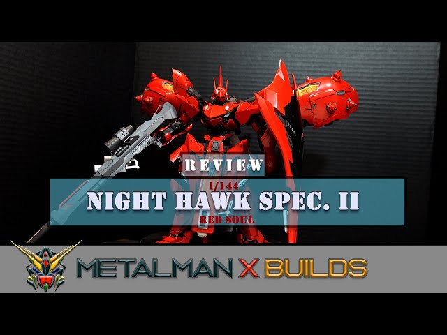 1/144 Red Soul Night Hawk Spec.II #review #honestreview - YouTube