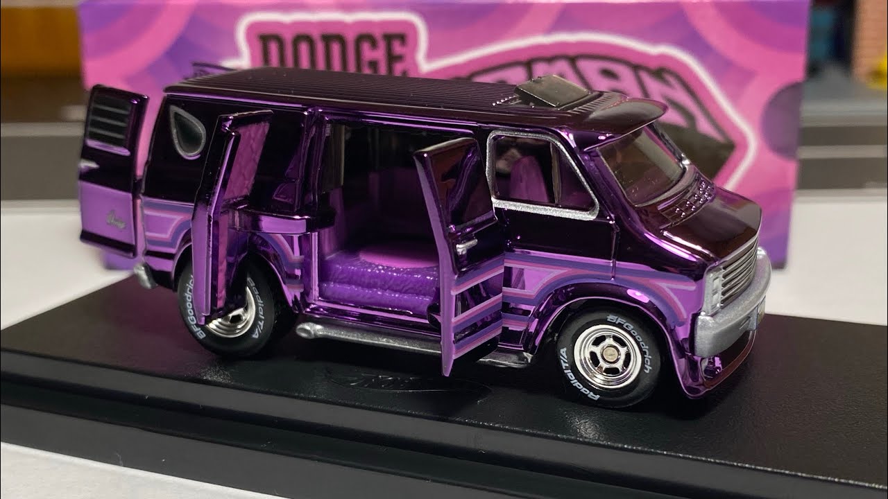 Hot Wheels RLC 70s Dodge Tradesman Van - YouTube