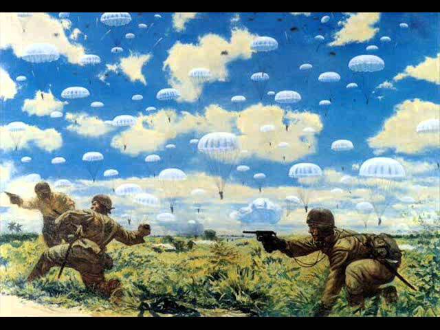 空の神兵【戦時歌謡】｢陸上自衛隊第一空挺団歌｣ - YouTube