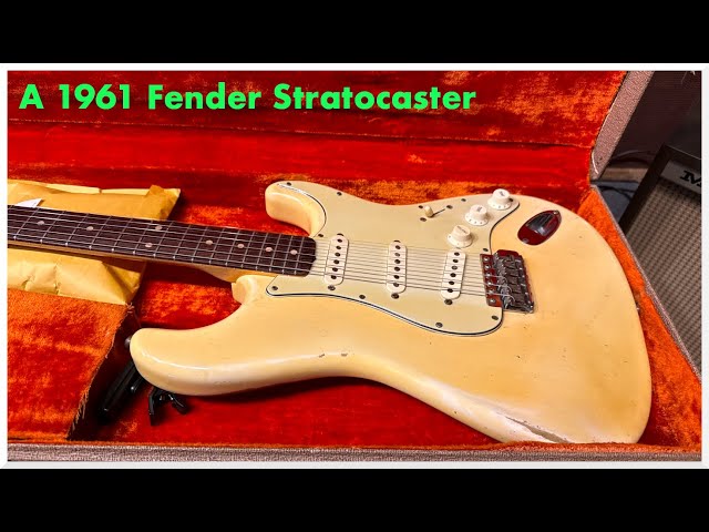 A 1961 Fender Stratocaster - YouTube
