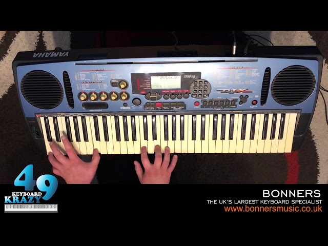 Yamaha DJX/PSR-D1 Keyboard - 285 Voices Part 2/2 - YouTube