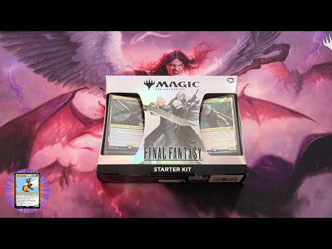 MTG 2025 Final Fantasy Starter Kit Unboxed - YouTube