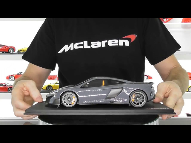 1/18 McLAREN 675 LT by TOPSPEED MODELS - Full Review - YouTube