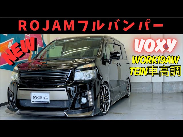 New Stock] A cool car with bumper aero! 70s Voxy ZS ROJAM complete