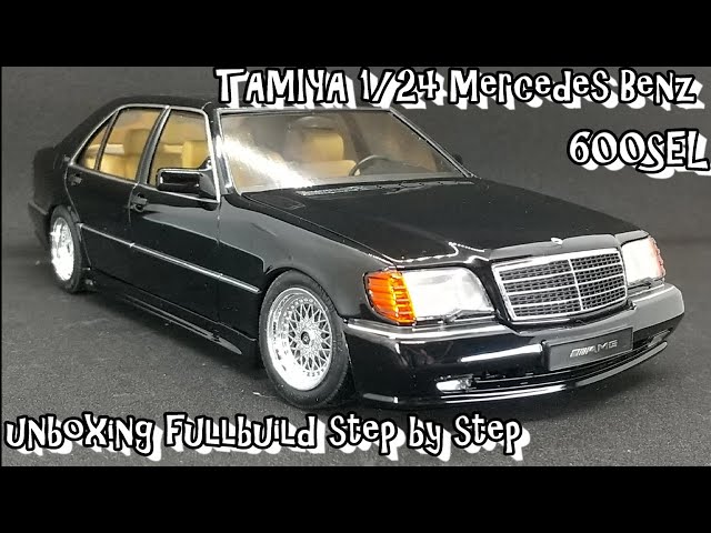 Scale Car Plastic Model TAMIYA 1/24 Mercedes Benz W140 600SEL AMG