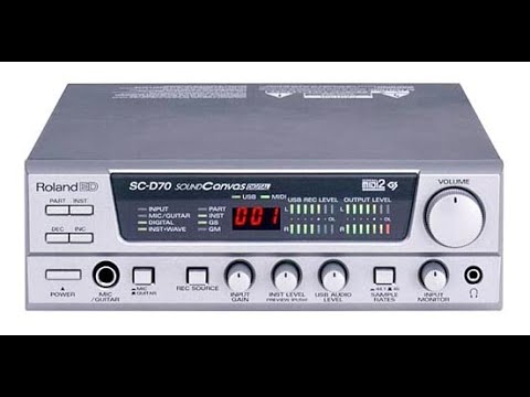 ROLAND SC-D70 INSIDE by ALEXALBA - YouTube