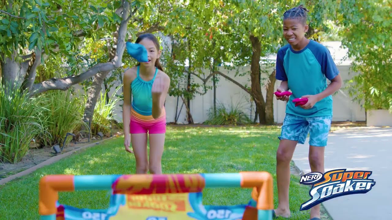 NERF Super Soaker Toss 'N Splash Game: Backyard FUN for the Whole