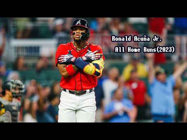 前人未踏】ロナルド・アクーニャJr. 全ホームラン打席集(2023年