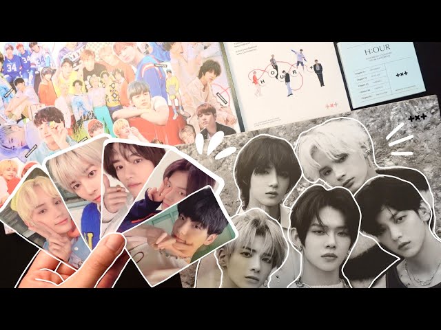 TXT H:OUR 3rd PHOTOBOOK + EXTENDED EDITION WEVERSE POB UNBOXING