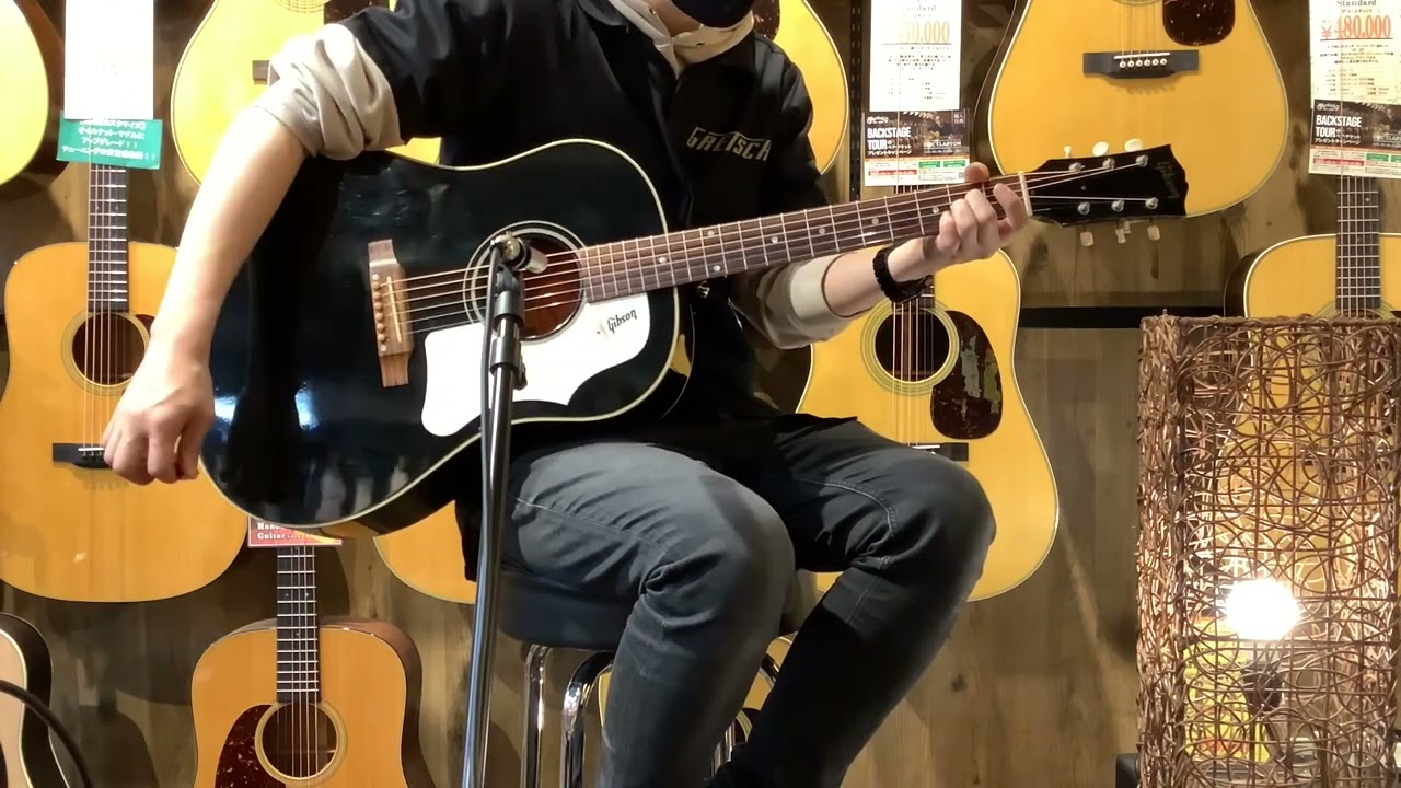 Gibson Custom Shop 1960's J-45 Ebony #12916040 【2016年製