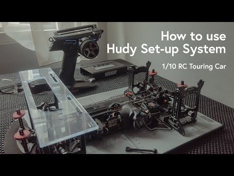 How to use Hudy Set-up System on 1/10 RC Touring Car - YouTube