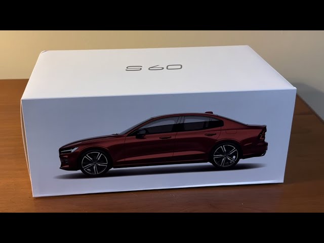 CSM Volvo S60 Dealer Edition Unboxing (Scale 1/18) - YouTube
