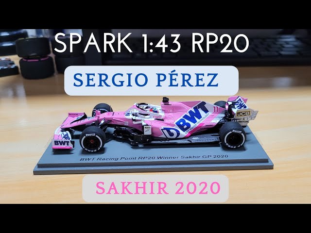Spark Racing Point RP20 Sergio Pérez 2020 Sakhir Winner 1:43 - YouTube