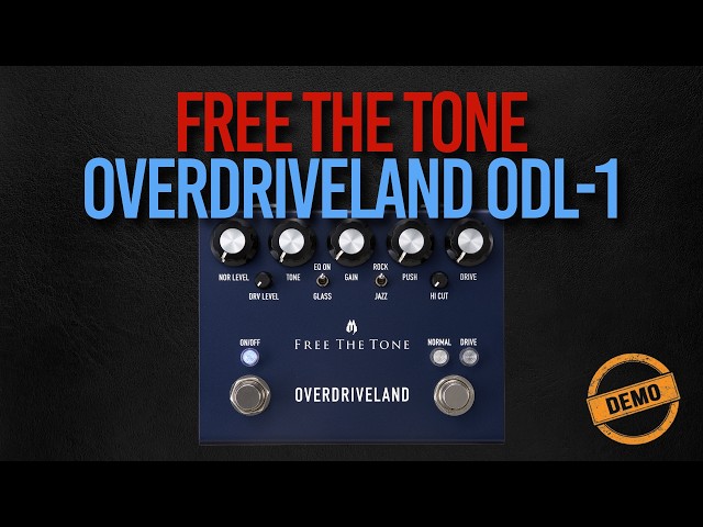 Free The Tone Overdriveland ODL-1 Demo Two Dumble in a Box Pedals