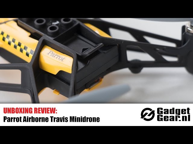 Unboxing Review: Parrot Airborne Travis Minidrone - YouTube