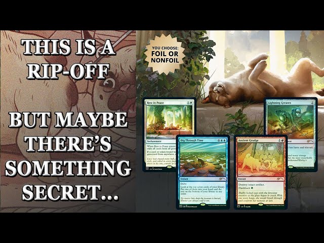 WOTC Did Something New - Every Dog Has Its Day Secret Lair