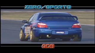 Zero Sports Subaru WRX STI Impreza GDB - Time Attack - YouTube