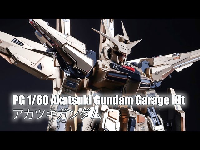 PG 1/60 Akatsuki Gundam Garage Kit - Custom Build(アカツキガンダム